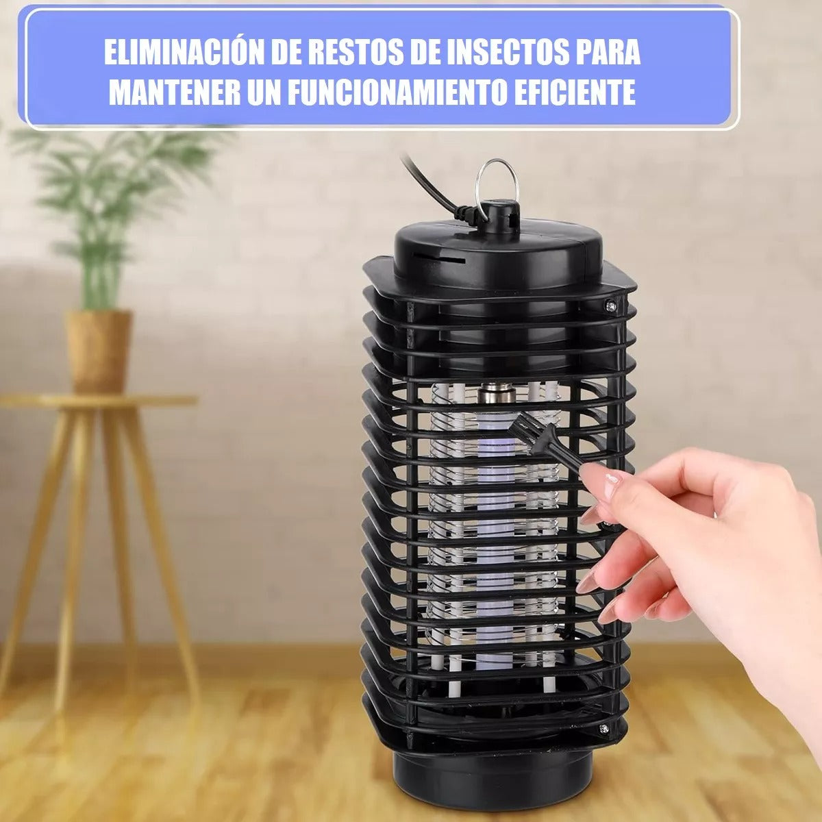 LÁMPARA ELÉCTRICA MATA ZANCUDOS Y MOSQUITOS